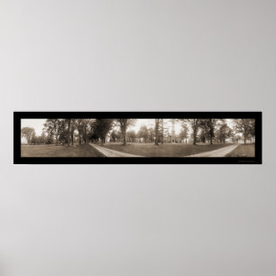 Clinton NY College Photo 1911 Poster