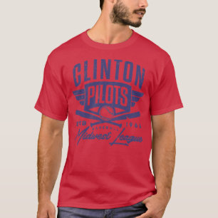 Clinton Pilots Baseball T-Shirt