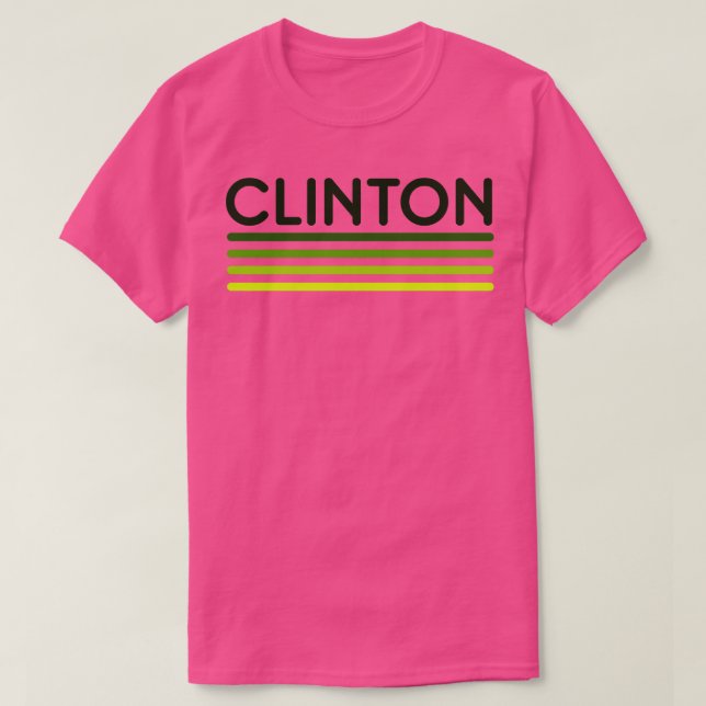 Clinton T-Shirt (Design Front)
