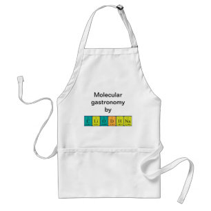 Cliodhna periodic table name apron