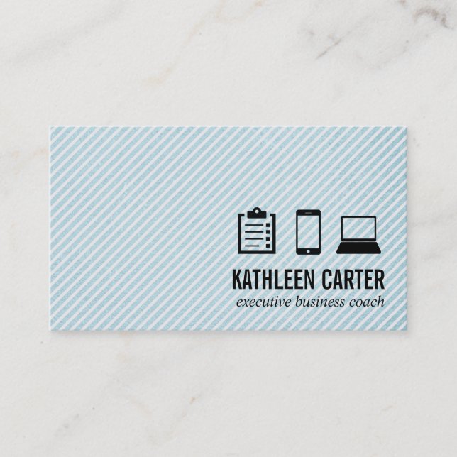 Clip Board | Phone | Laptop Business Card (Front)
