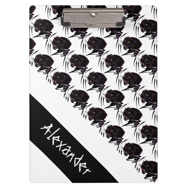 Clipboard/Angry Black Panther Clipboard (Front)
