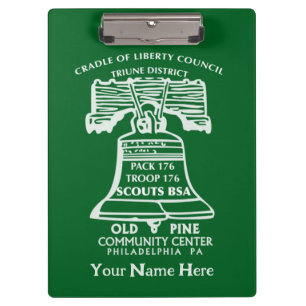 Clipboard - Forest Green (Personalised)