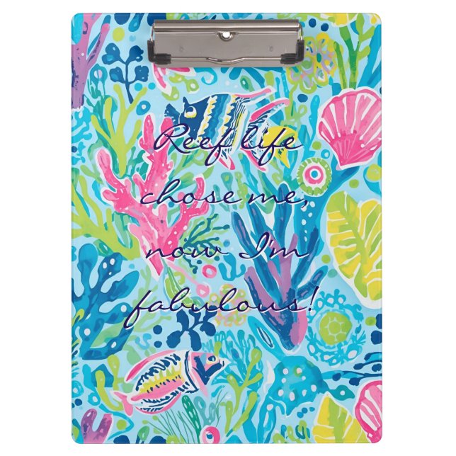 Clipboard in stylish graphic (Front)