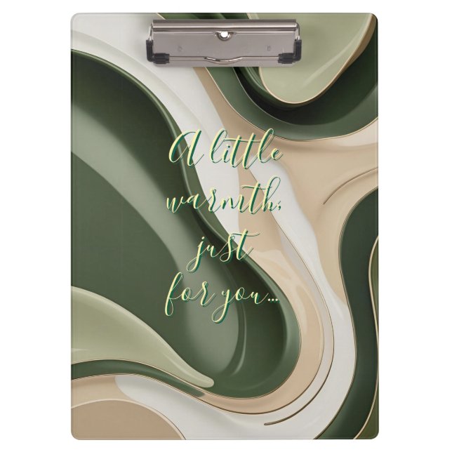 Clipboard in stylish graphic (Front)