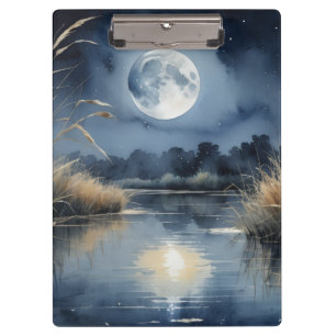 Clipboard – Moonlit Lake Landscape Design