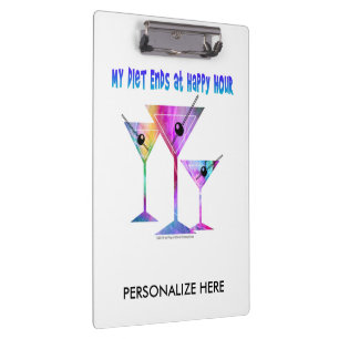 CLIPBOARD - MY DIET ENDS AT HAPPY HOUR