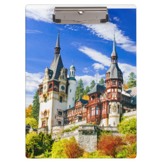 Clipboard Peles castle from Sinaia