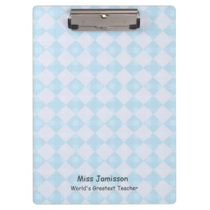 Clipboard, Retro Design, World's Greatest Teacher Clipboard