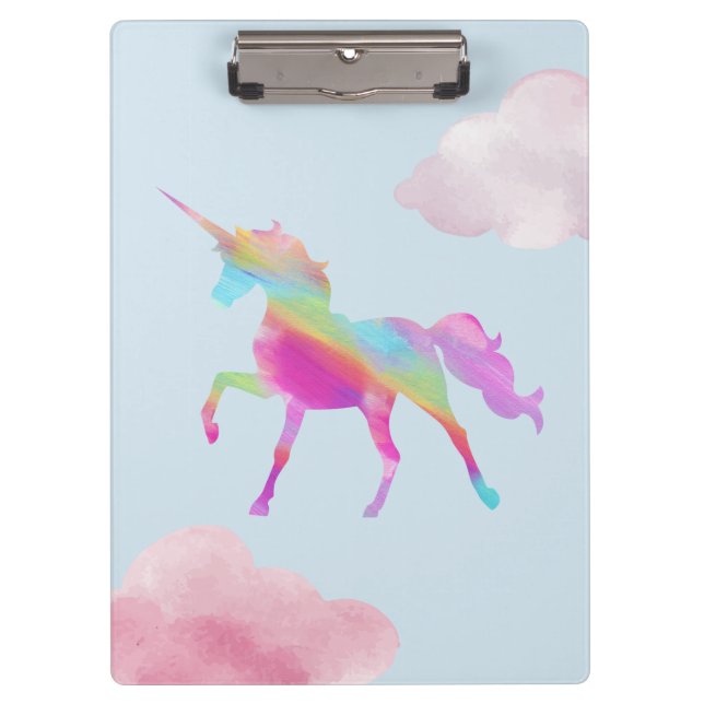 Clipboard - The Rainbow Unicorn (Front)