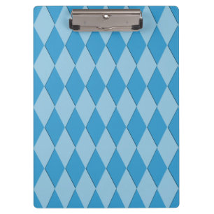 Clipboard - Two Toned Diamond Pattern