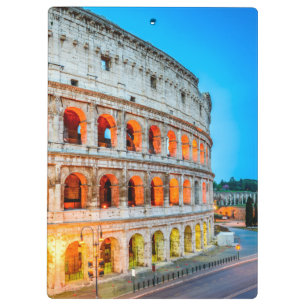 Clipboards Colosseum Rome Italy