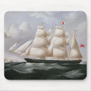 Clipper Barque 'Procymatia' off Dover (oil on canv Mouse Pad