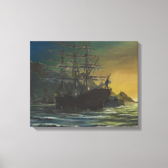 Clipper Canvas Print (Front)