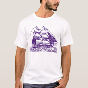 Clipper - Deep Purple T-Shirt