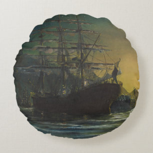 Clipper Round Cushion
