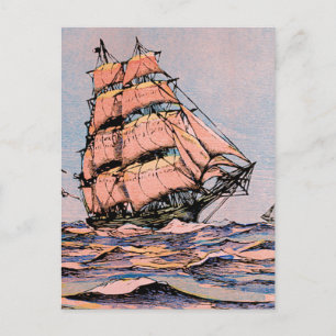 Clipper Ship Ann McKim Postcard