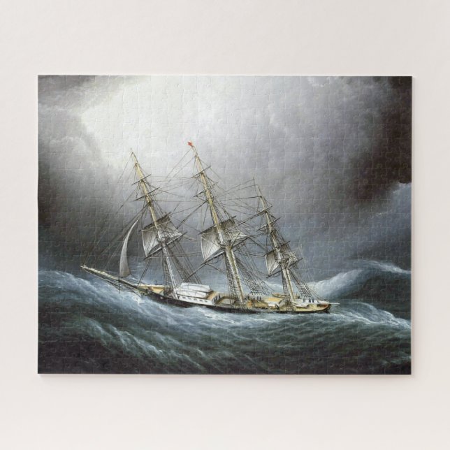 Clipper Ship Cape Horn James Edward Buttersworth Jigsaw Puzzle (Horizontal)
