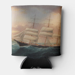 Clipper Ship Esther Roy 1898 Can Cooler