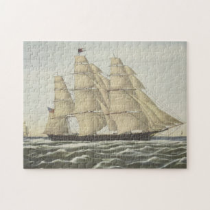 Clipper Ship, Flying Cloud Jigsaw Puzzle