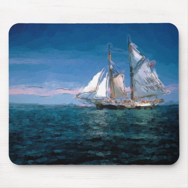 Clipper Ship Mouse Pad (Front)
