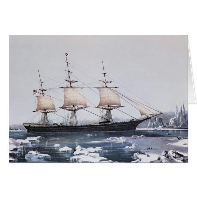 Clipper Ship "Red Jacket" (Front Horizontal)