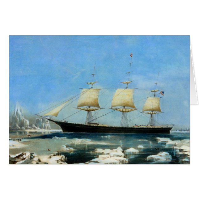 Clipper Ship Red Jacket 1854 (Front Horizontal)