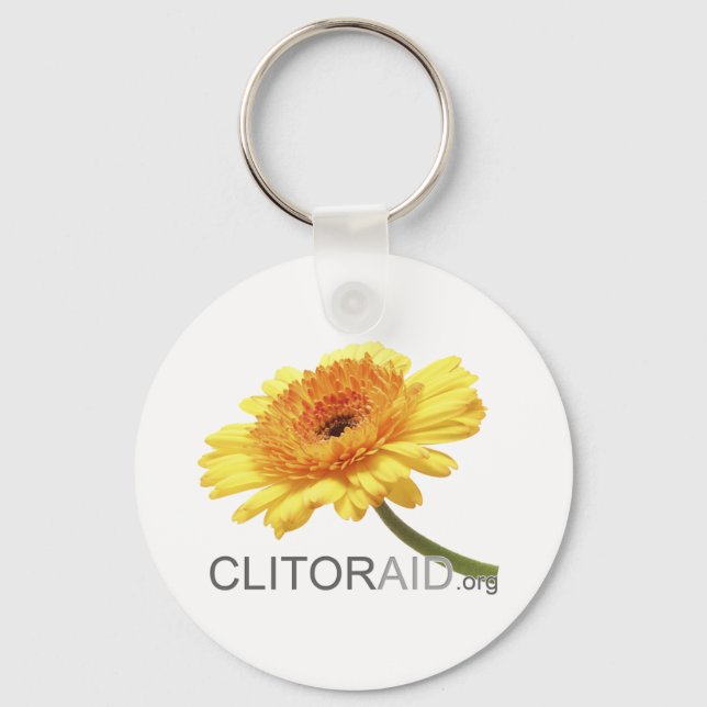 Clitoraid.org Key Ring (Front)