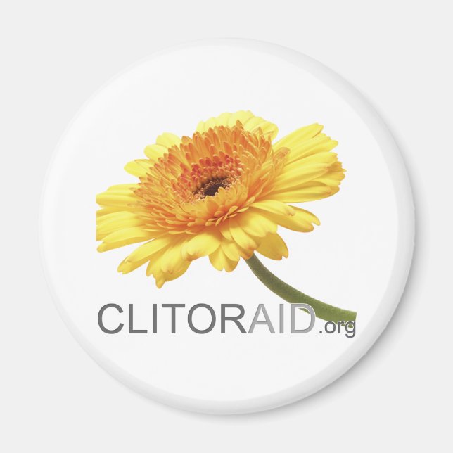Clitoraid.org Magnet (Front)