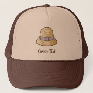 Cloche Hat Beige