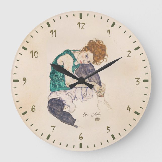 CLOCK - ART EGON SCHIELE (Front)