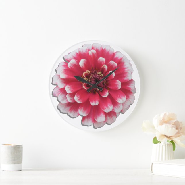 Clock - Bi-Colour Zinnia (Home)