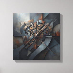 Clock Canvas Print