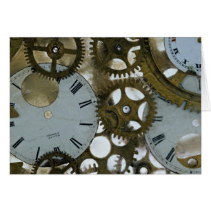 Clock cogs in ice