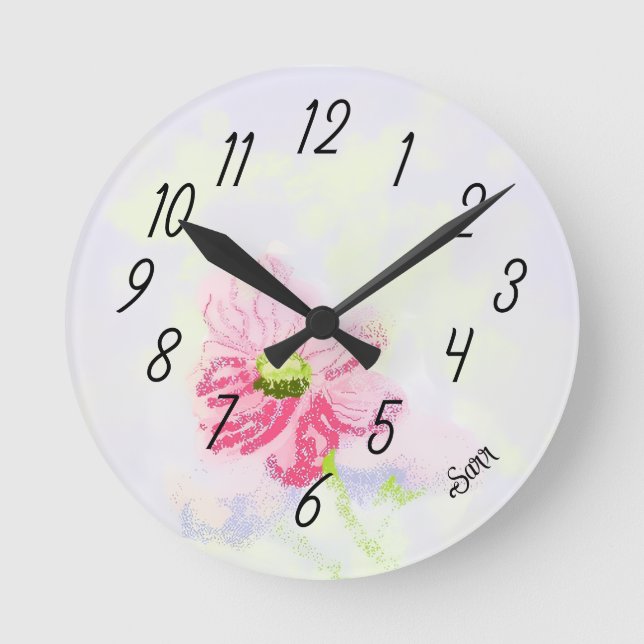 Clock  : Day Of Beauty . (Front)