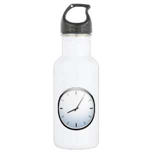 Clock Displaying Time 532 Ml Water Bottle