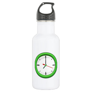 Clock Displaying Time 532 Ml Water Bottle