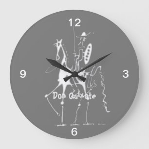 Clock Don Quixote