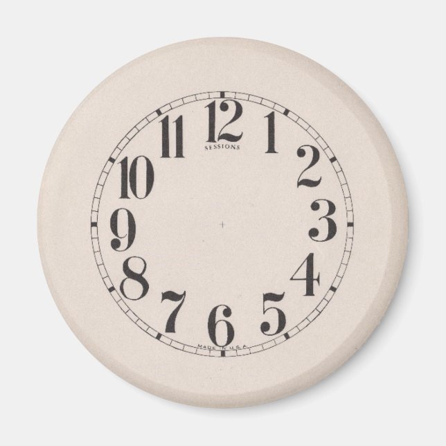CLOCK FACE MAGNET (Front)
