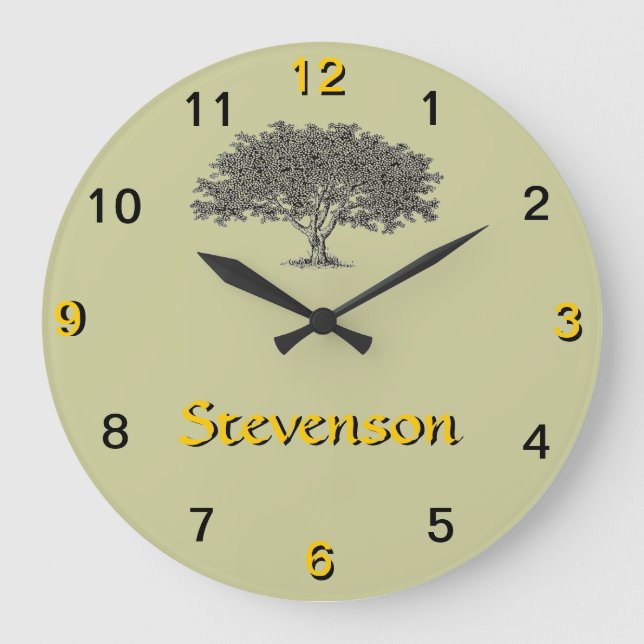 Clock - Family Tree (Front)