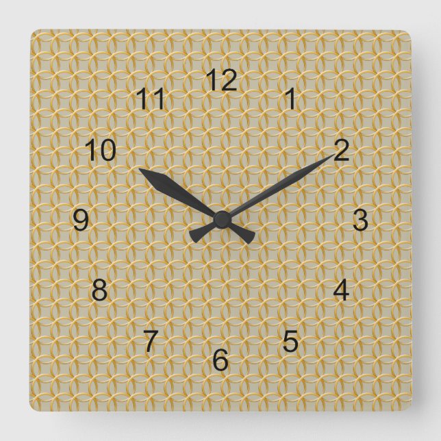 Clock - Golden Links Chain Mail (Front)