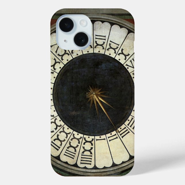 Clock in the Duomo by Paolo Uccello Case-Mate iPhone Case (Back)
