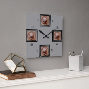 Clock - Lion Head Door Knocker