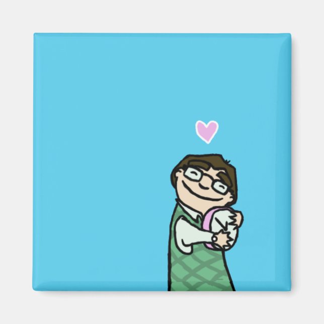 Clock Love magnet (Front)