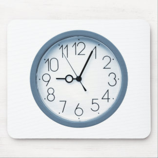 Clock Mouse Pad