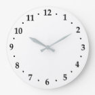 Clock Number Face Template Use Your Design