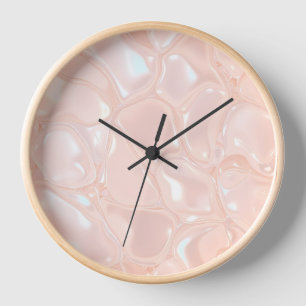 Clock Peach Slime Design