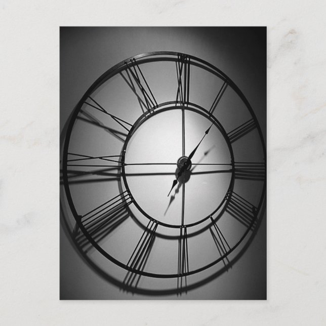 clock postcard (Front)