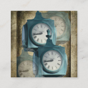 Clock Repair Business Card