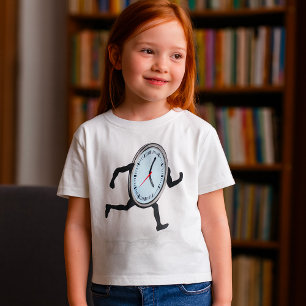 Clock Running Girls T-Shirt